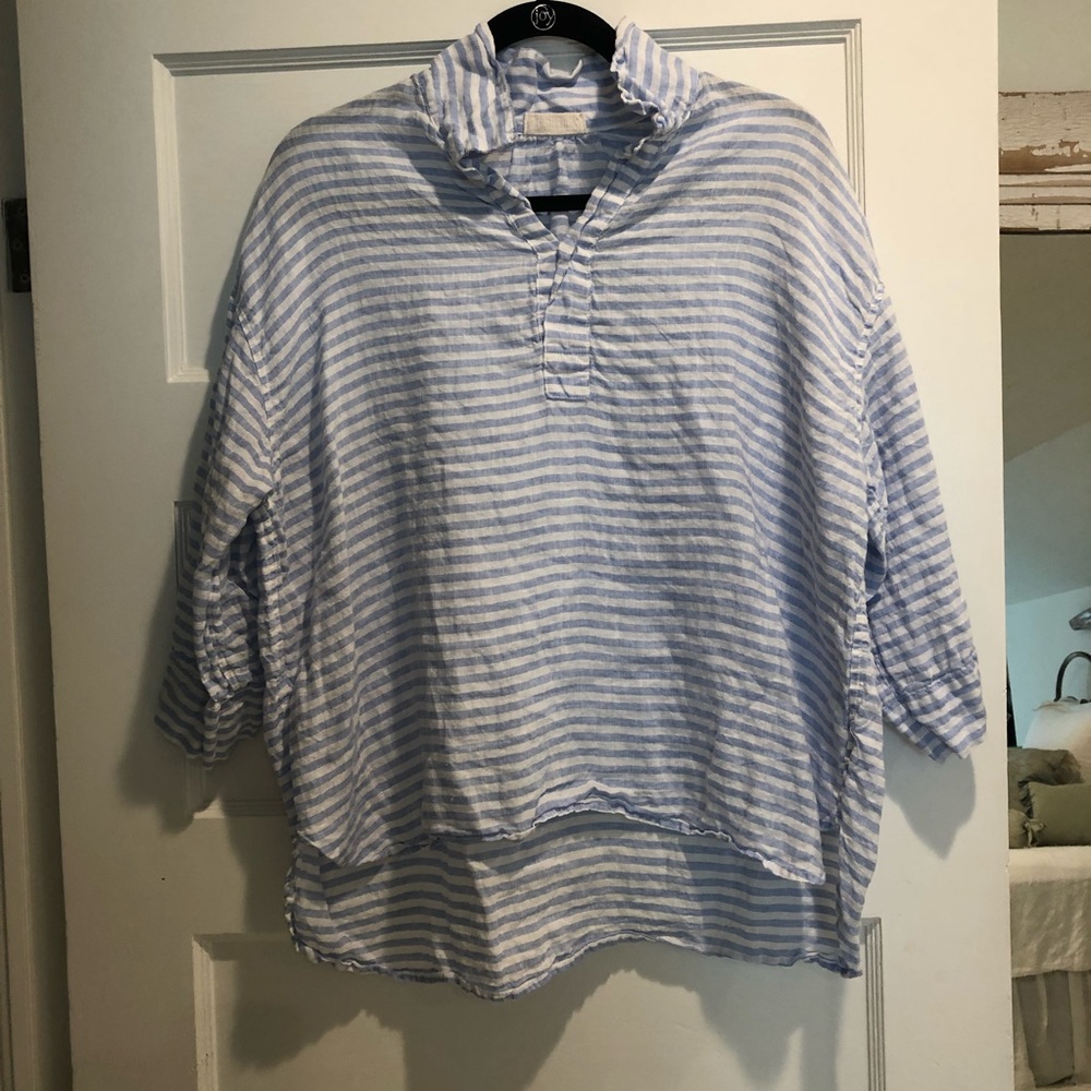 NWOT CP Shades Linen Tunic, M